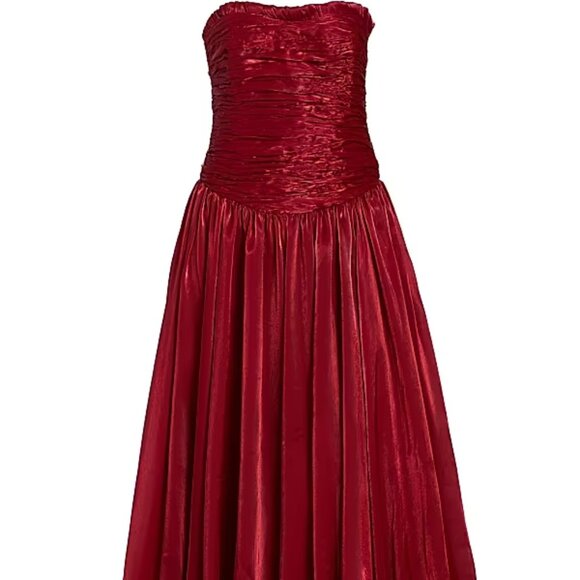 AJE Regent Drop Waist Midi-Dress - Picture 2 of 5